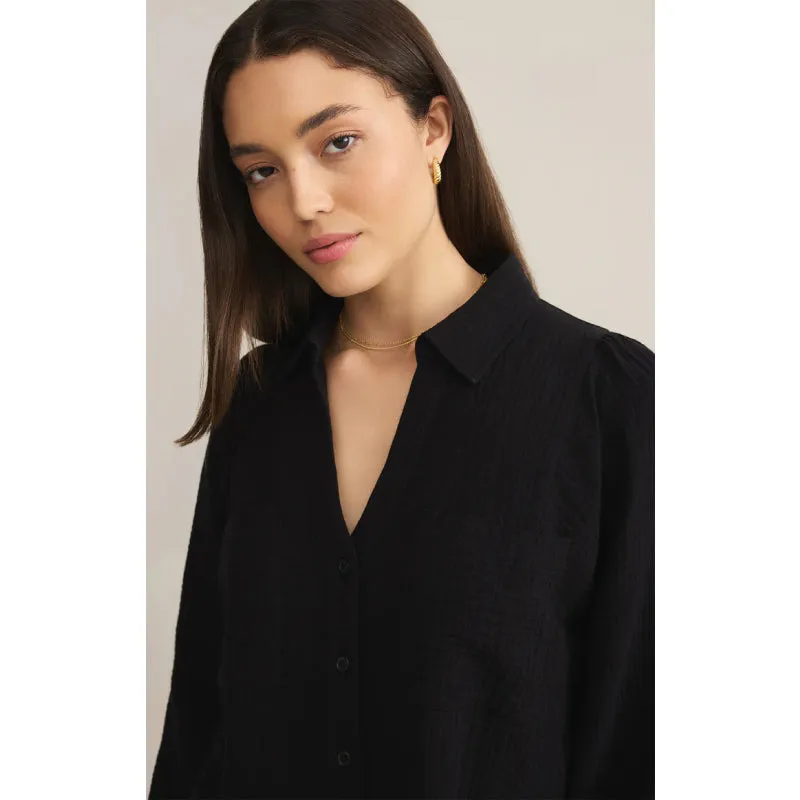 Z Supply Campo Button Up Gauze Top