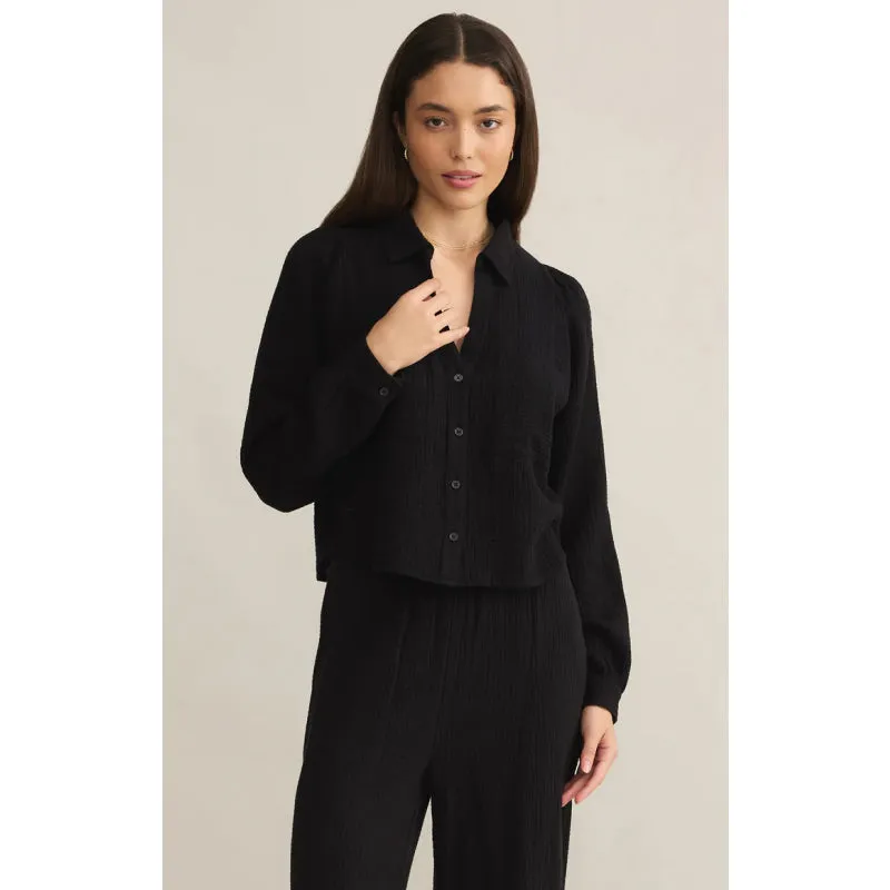 Z Supply Campo Button Up Gauze Top