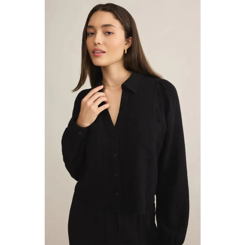 Z Supply Campo Button Up Gauze Top